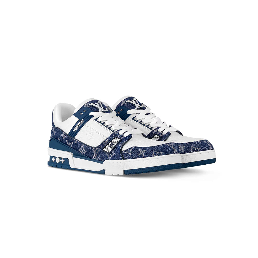 LV Trainer Sneaker – Blue